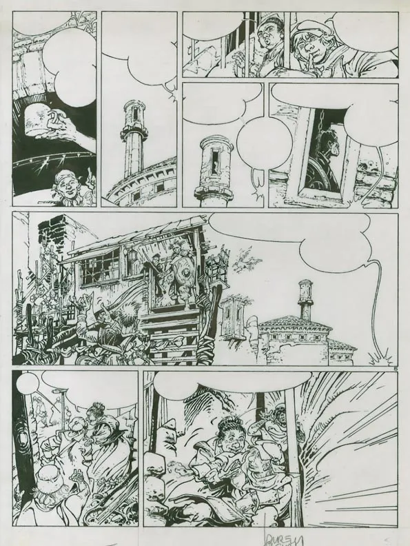 Planche noir et blanc, Vauriens, Justine des Dieux (T.3), Laurent Cagniat