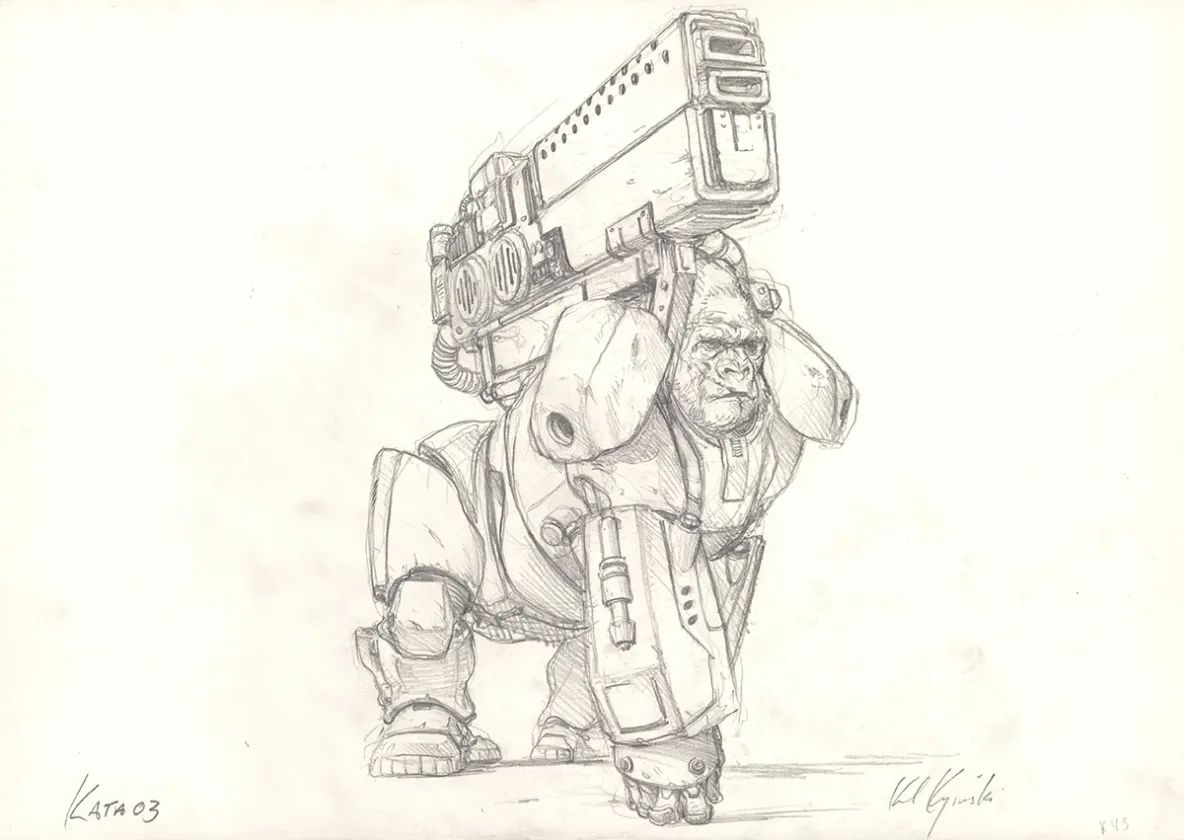 Crayonné, Game AT 43, Karl Kopinski