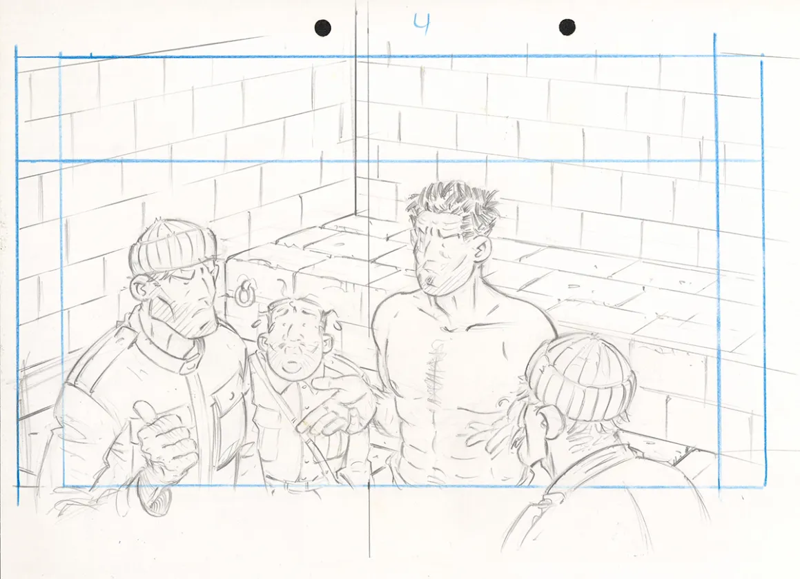Sketch, Adler, Les Maudits (T.8), René Sterne