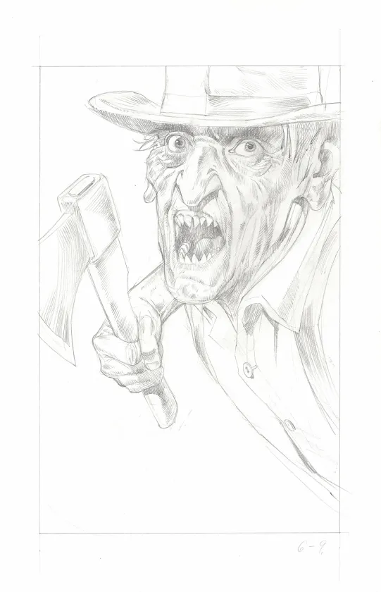 Sketch, Severed, Issue 6 (T.6), Attila Futaki