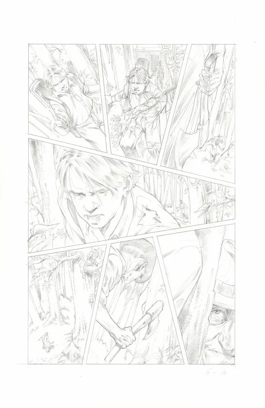 Crayonné, Severed, Issue 6 (T.6), Attila Futaki