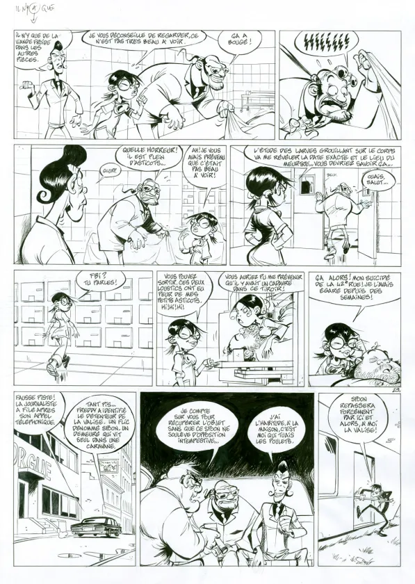 Planche noir et blanc, Spoon et White, Simon Leturgie