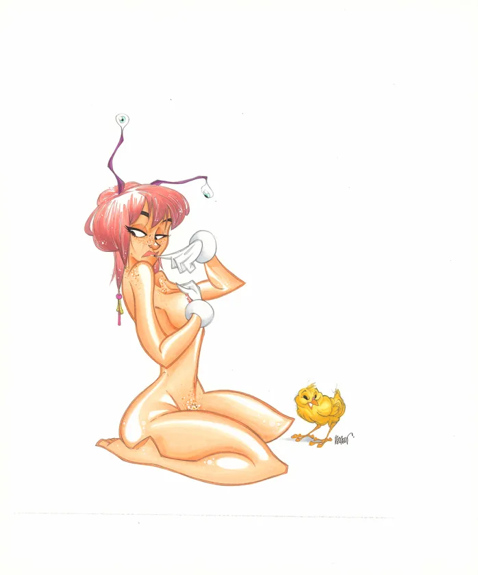 Colored illustration, Francisco Herrera