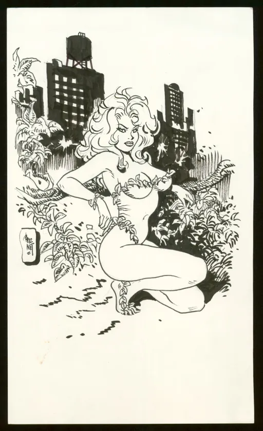 Illustration noir et blanc, Jordi Bernet