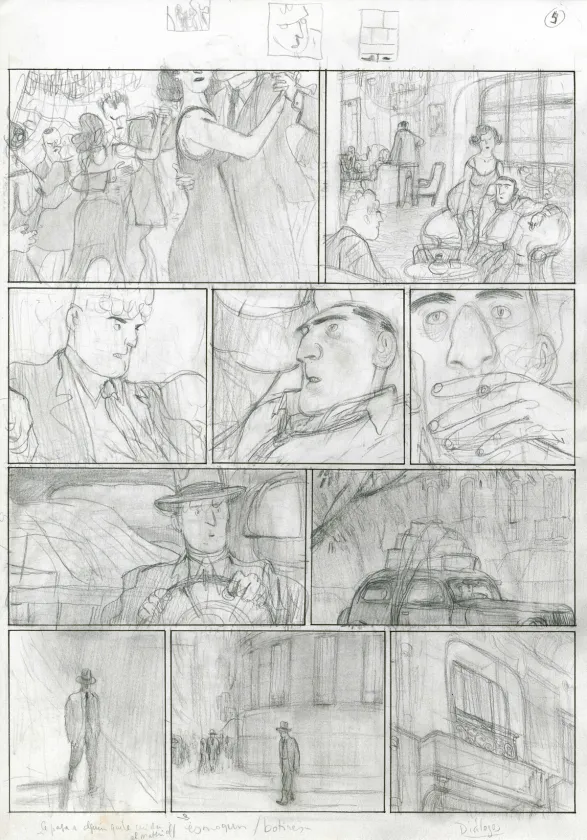 Planche noir et blanc, Chère Patagonie, Jorge Gonzalez