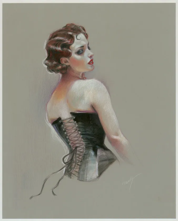Illustration couleur, Pin-up Art, Maly Siri