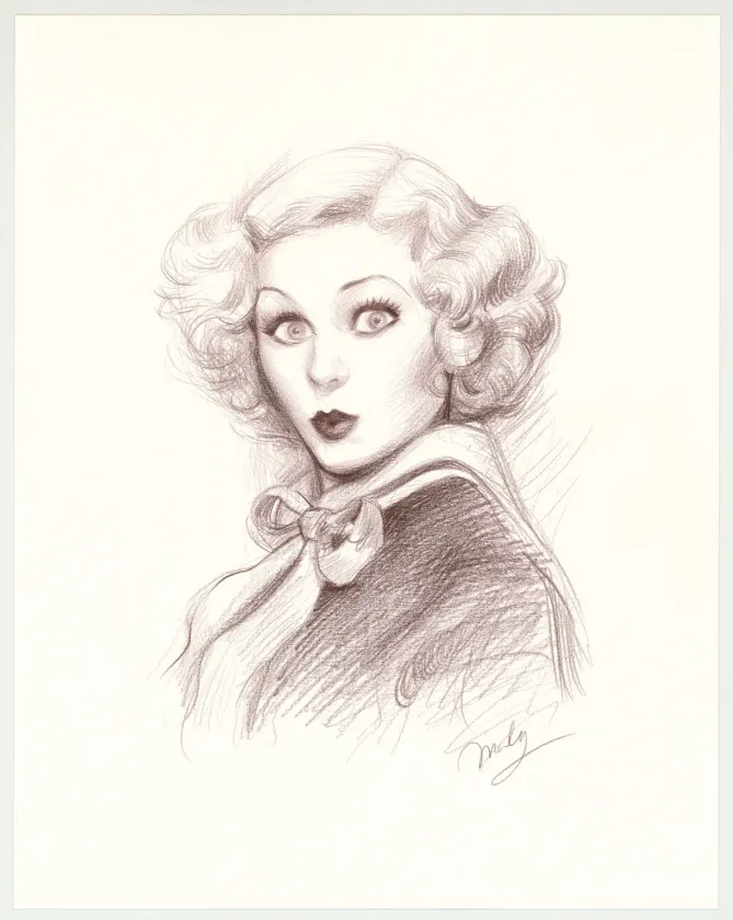 Illustration couleur, Pin-up Art, Maly Siri