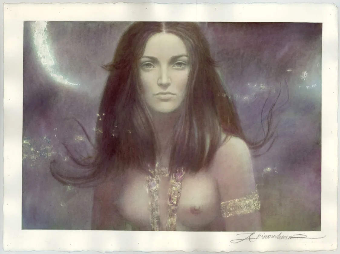 Colored illustration, Andréï Arinouchkine