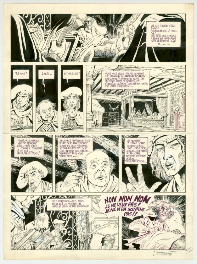 Planche noir et blanc, Balade au bout du monde, Le Bâtard (T.3), Laurent Vicomte