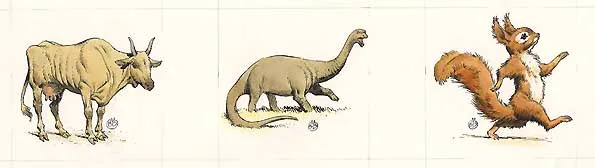 Colored illustration, Michel Blanc-Dumont