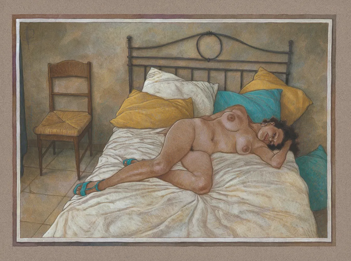 Illustration couleur, Ardalén, Miguelanxo Prado