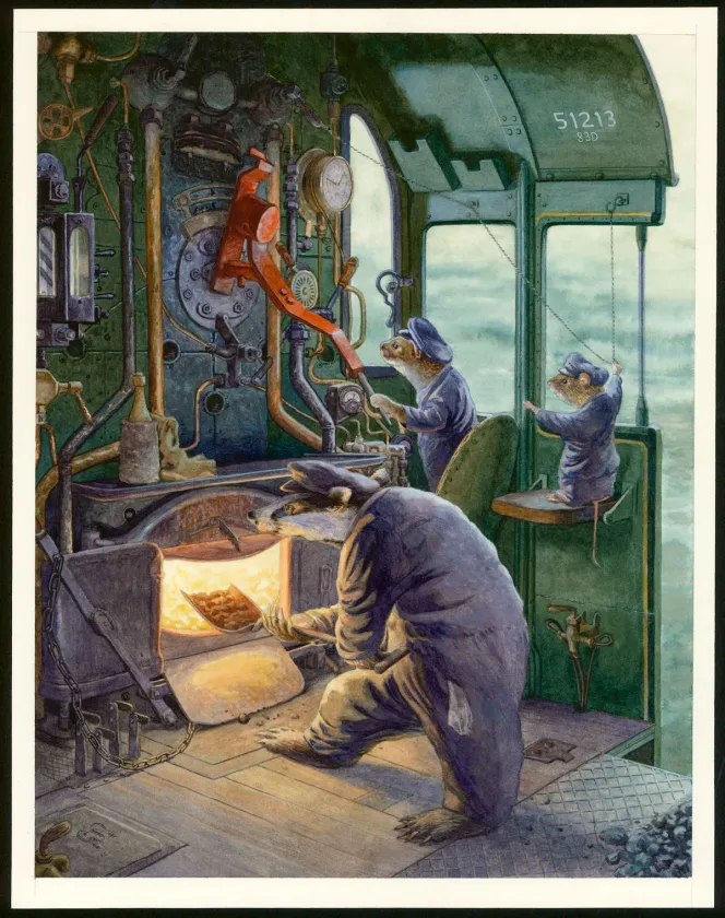 Illustration couleur, Christopher Dunn