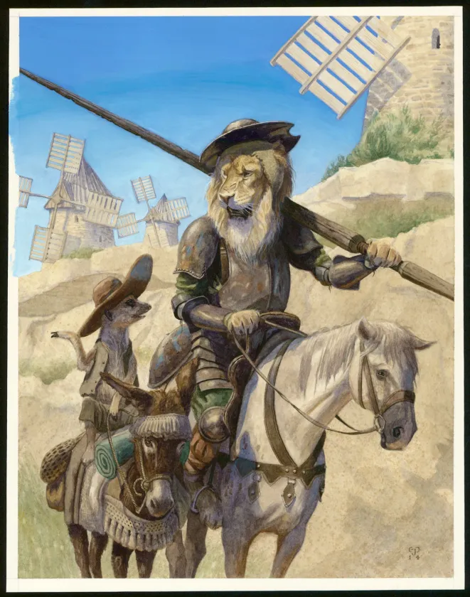Illustration couleur, Christopher Dunn