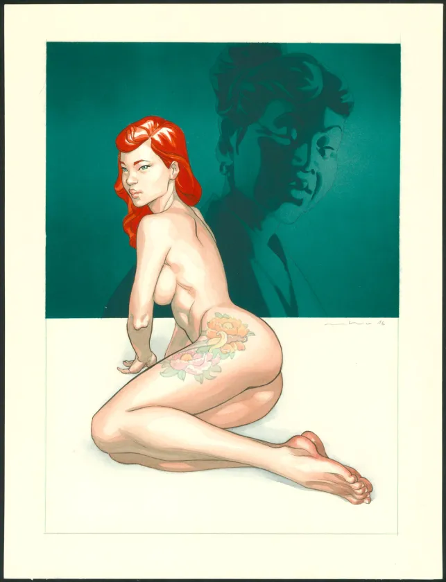 Colored illustration, Tebori, Marcial Toledano