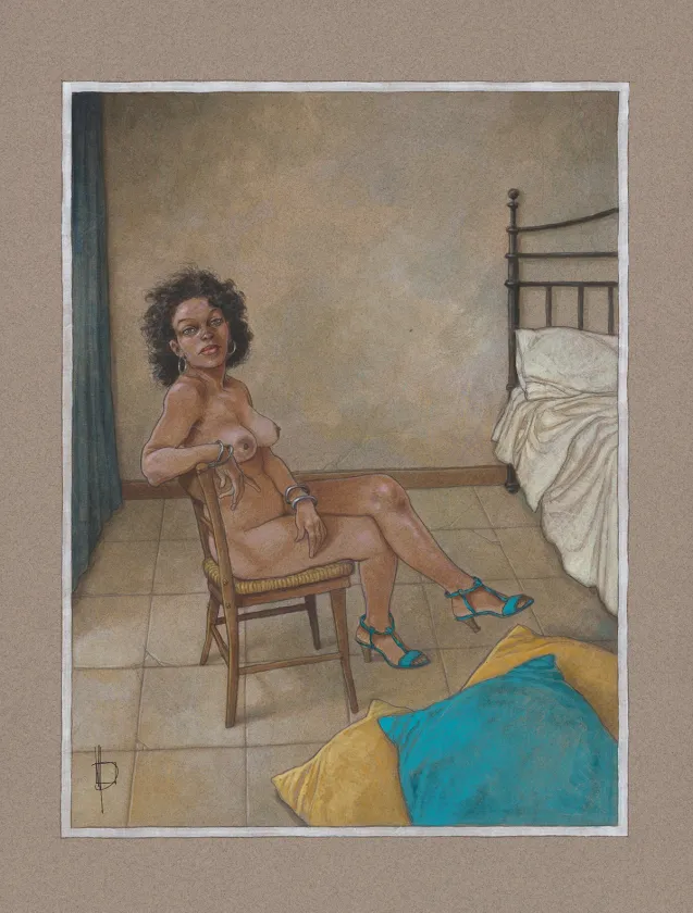 Illustration couleur, Ardalén, Miguelanxo Prado