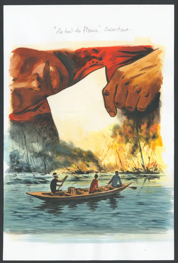 Couverture, Au bout du fleuve, Jean Denis Pendanx