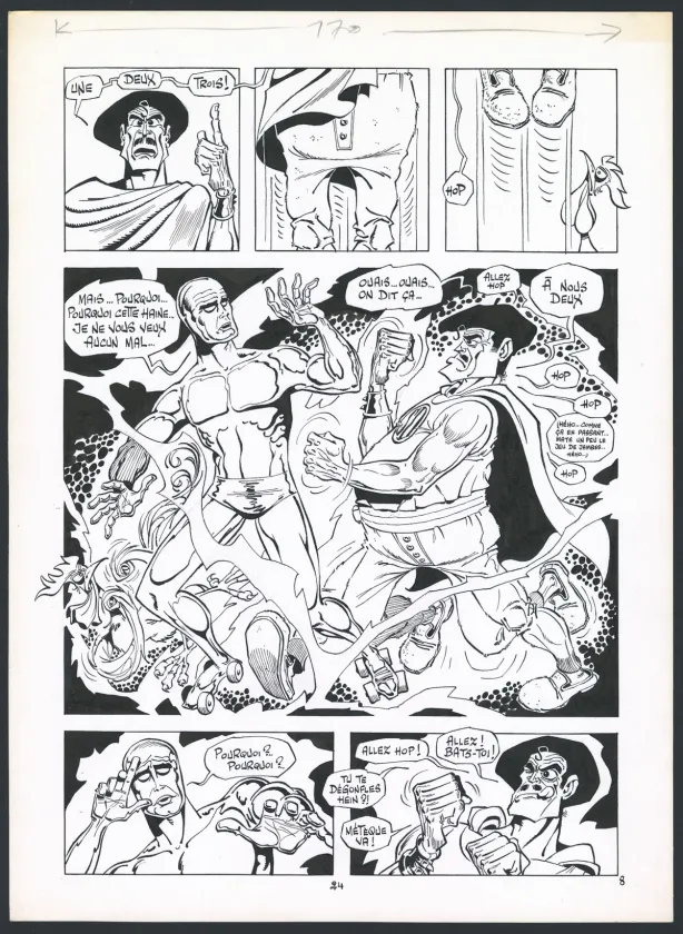 Planche noir et blanc, Rhââ Lovely, Tome 3 (T.3), Marcel Gotlib