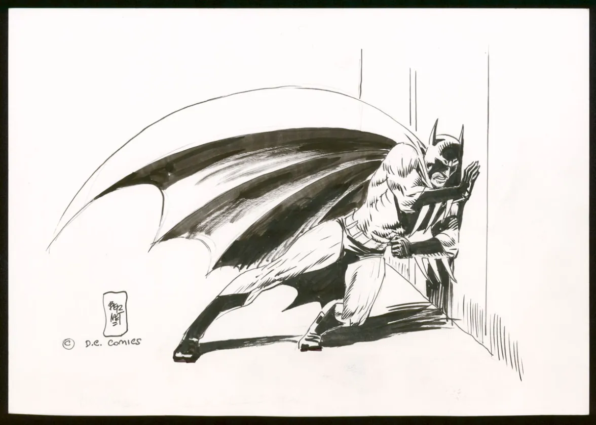 Illustration noir et blanc, Jordi Bernet