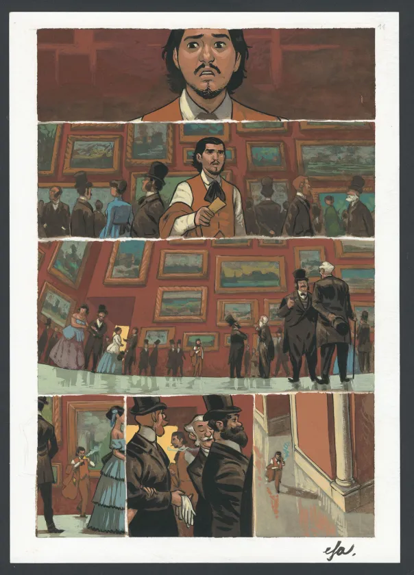Planche couleur, Monet, nomade de la lumière ,  Efa