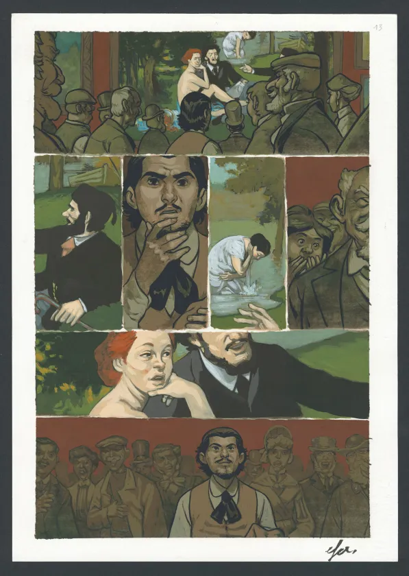Planche couleur, Monet, nomade de la lumière ,  Efa