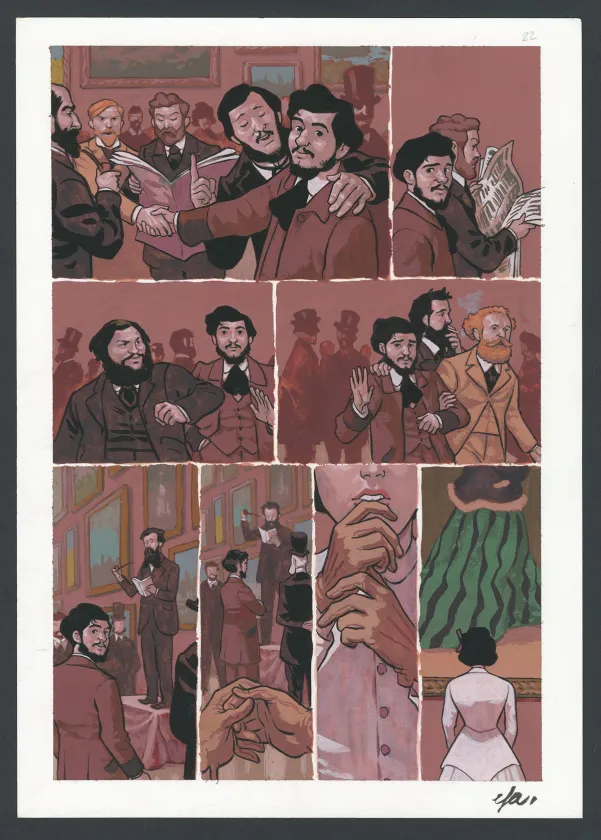 Planche couleur, Monet, nomade de la lumière ,  Efa