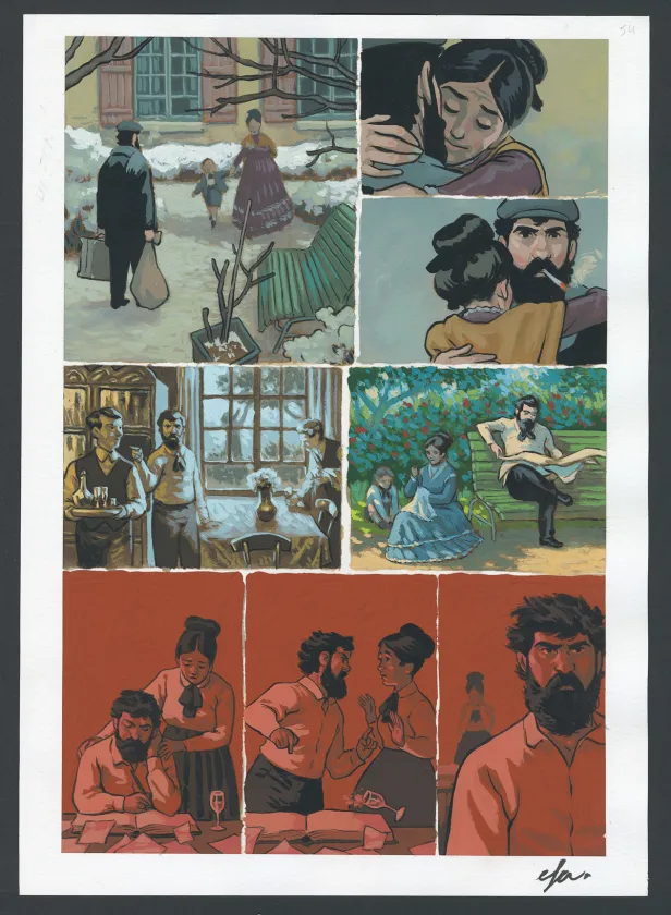 Planche couleur, Monet, nomade de la lumière ,  Efa