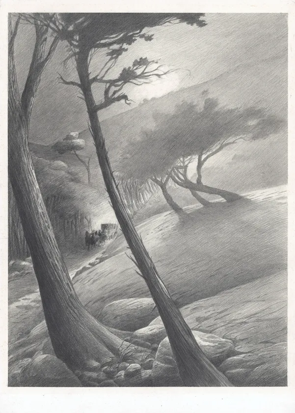 Planche noir et blanc, Galilée (T.1), Claude Renard