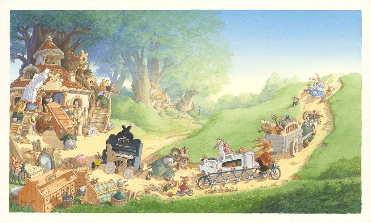 Illustration couleur, La Famille Passiflore , À bâbord les Passiflore (T.1), Loïc Jouannigot