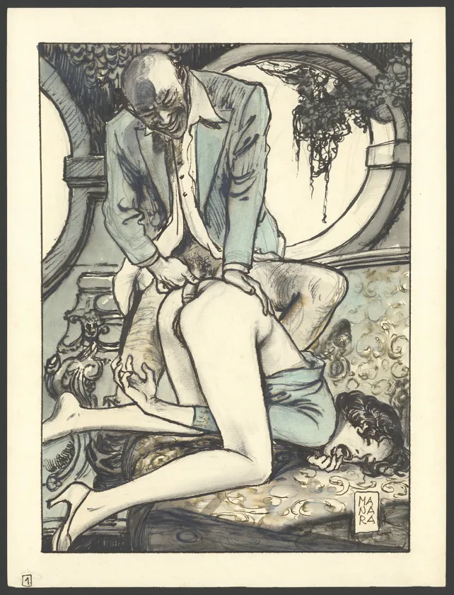 Illustration couleur, Milo Manara