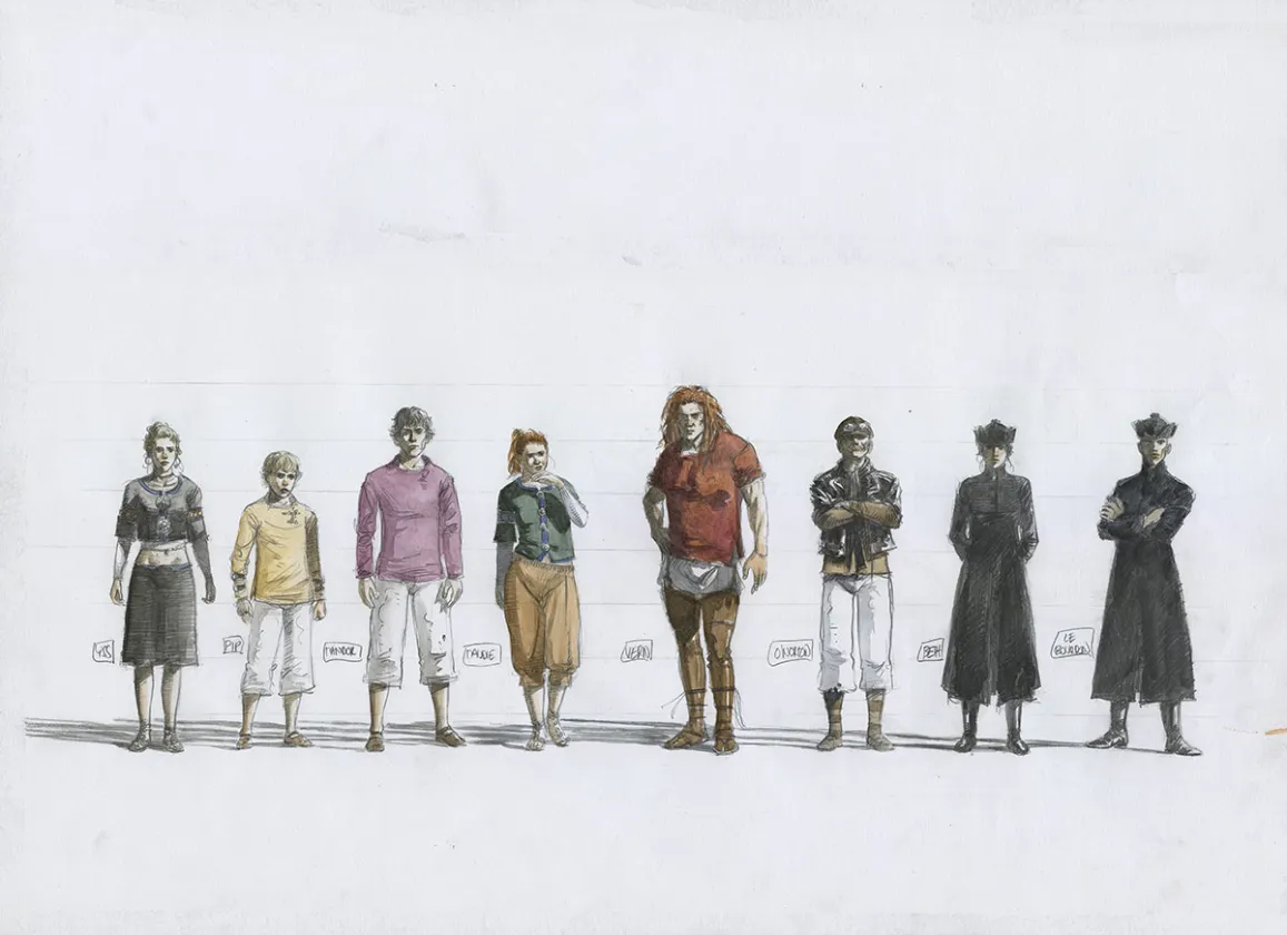 Sketch, TER, L'Étranger (T.1), Christophe Dubois