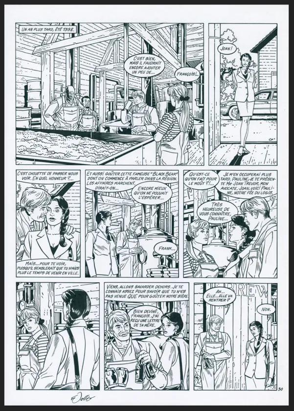 Les Maîtres de l'orge, Frank, 1997 (T.7), Francis Vallès