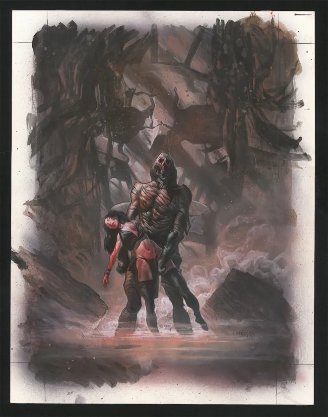 Couverture, Le Serment de l'Ambre, Portendick (T.2), Mathieu Lauffray