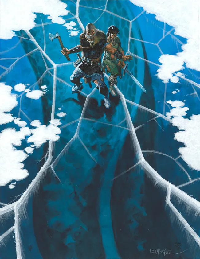 Couverture, Asgard, Le Serpent-Monde (T.2), Ralph Meyer