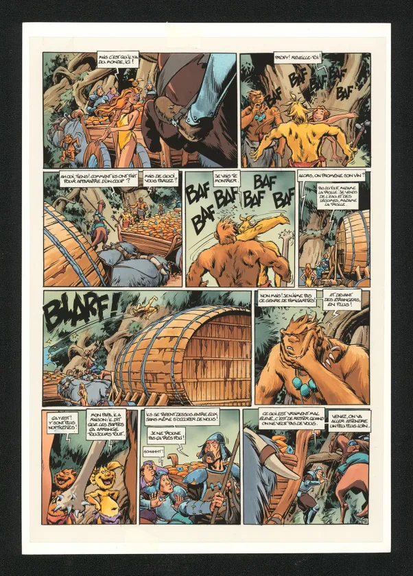 Mise en couleurs, Trolls de Troy, Plume de Sage (T.7), Claude Guth