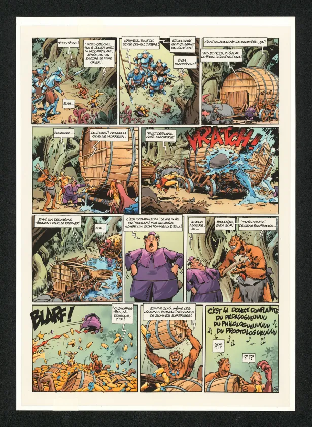 Mise en couleurs, Trolls de Troy, Plume de Sage (T.7), Claude Guth