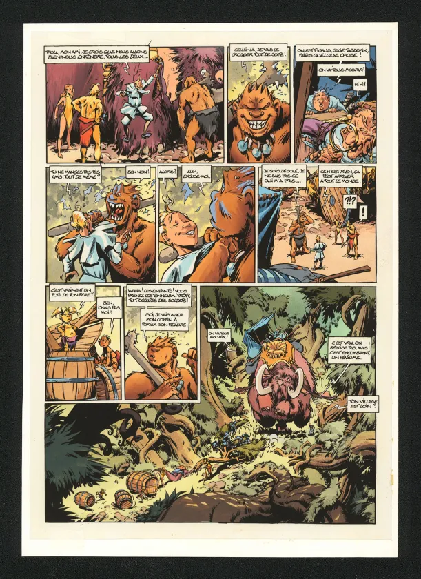 Mise en couleurs, Trolls de Troy, Plume de Sage (T.7), Claude Guth