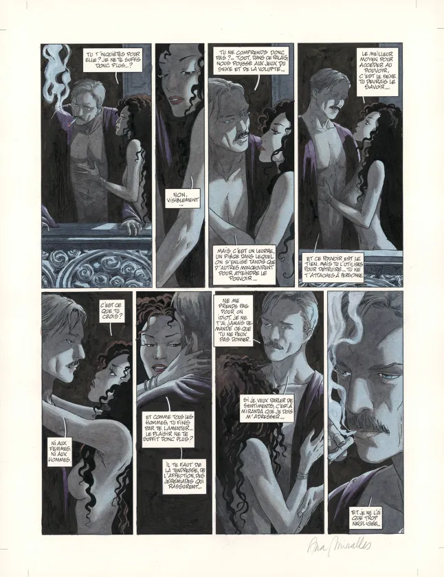 Planche couleur, Djinn, Un Honneur retrouvé (T.12), Ana Miralles