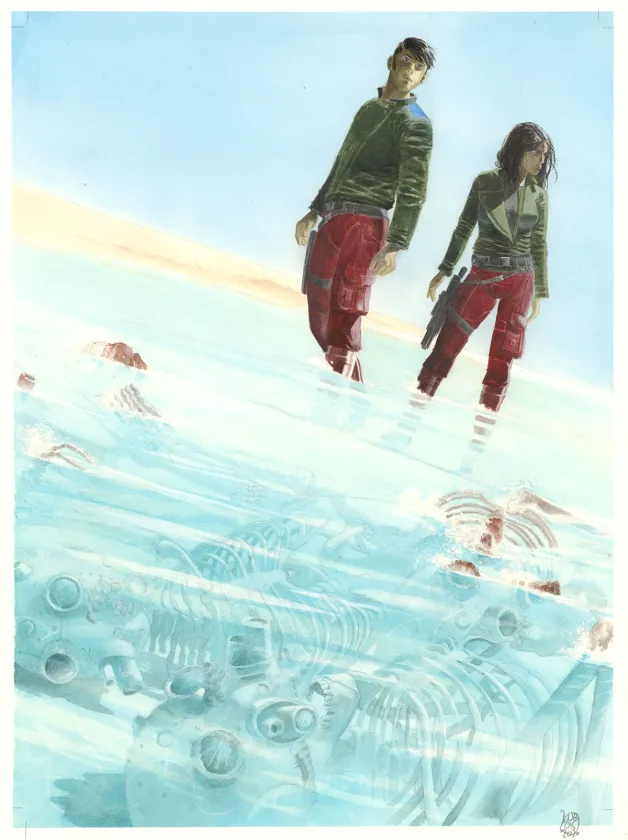 Cover, TERRE, Le Vieux Monde (T.1), Christophe Dubois