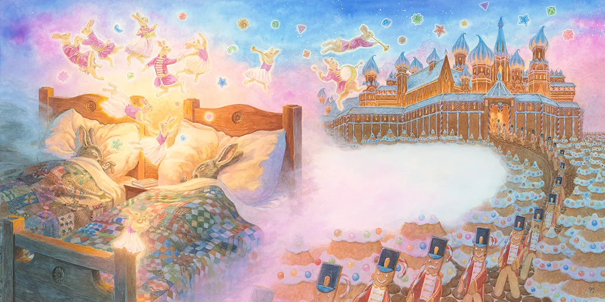 Illustration couleur, The Night before Christmas Book , Christopher Dunn