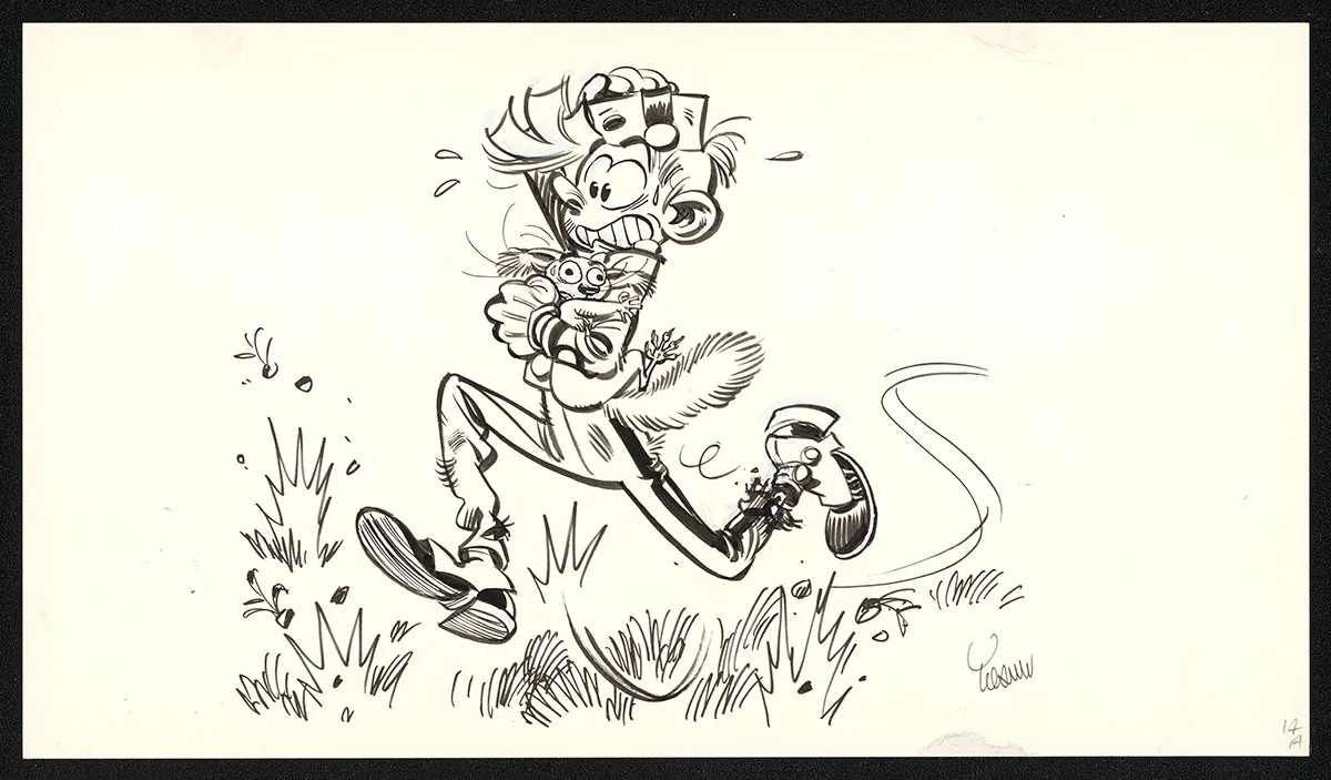 Projet de couverture, Spirou et Fantasio, Le Groom de Sniper Alley (T.54),  Yoann