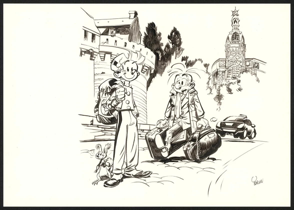 Cover, Spirou et Fantasio,  Yoann