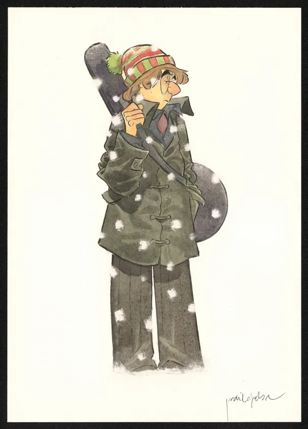 Colored illustration, Les Beaux étés, La Fugue (T.5), Jordi Lafebre