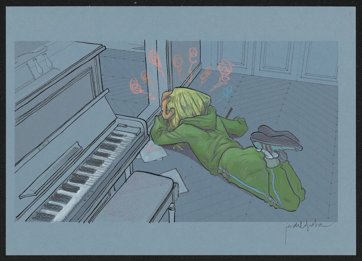 Illustration couleur, Les Beaux étés, La Fugue (T.5), Jordi Lafebre