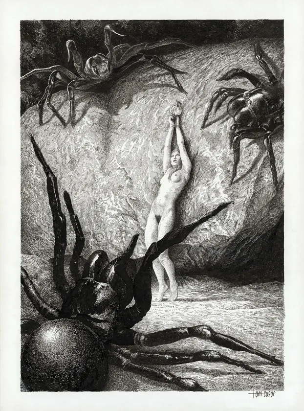 Illustration noir et blanc, #hardcover, Tome 3 (T.3), Tom Cuzor