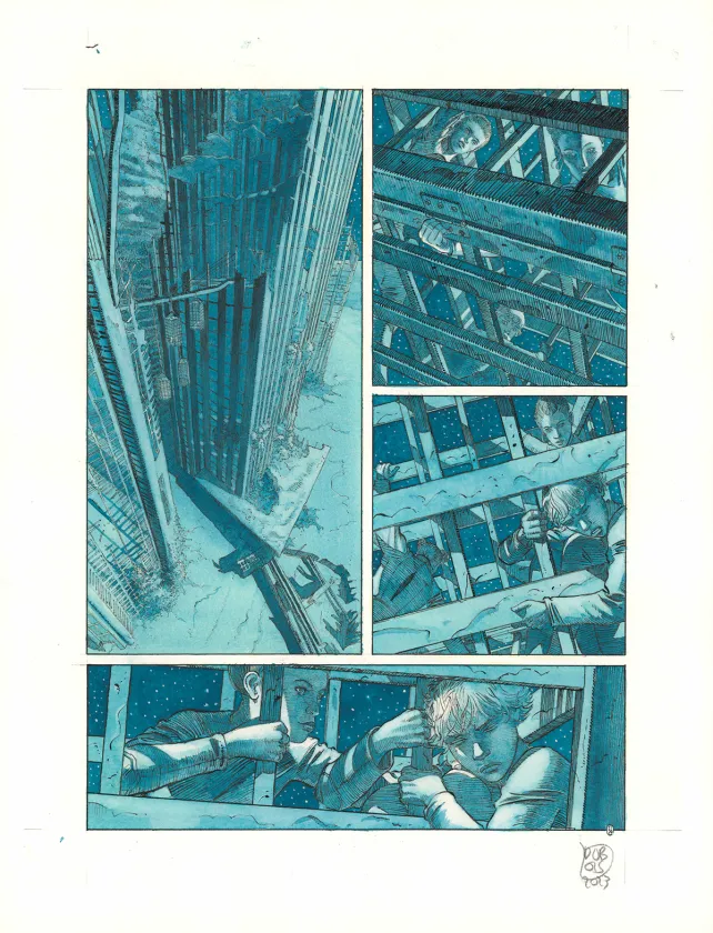 Planche couleur, TERRE, Retour au Jupiter (T.2), Christophe Dubois