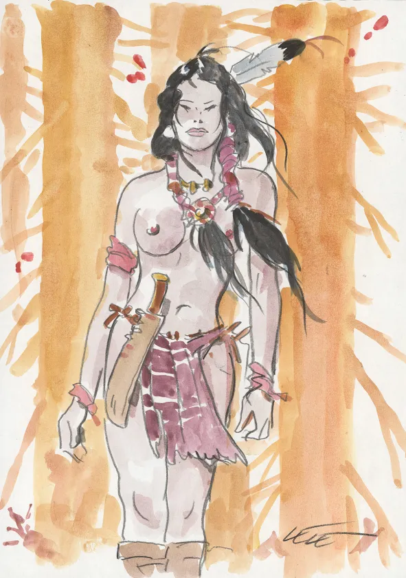 Illustration couleur, Grand Nord (T.1), Lele Vianello