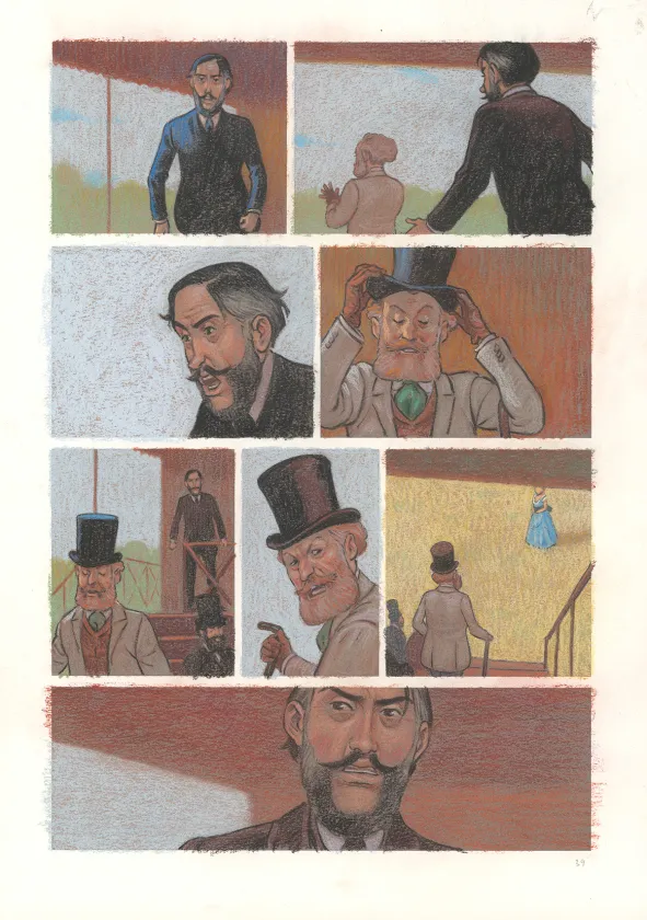 Planche couleur, Degas, La Danse de la Solitude,  Efa