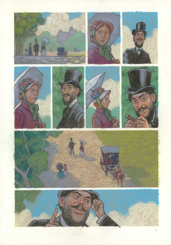 Planche couleur, Degas, La Danse de la Solitude,  Efa