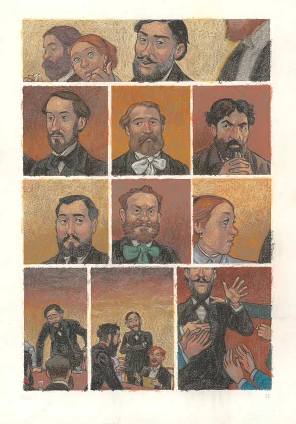 Planche couleur, Degas, La Danse de la Solitude,  Efa