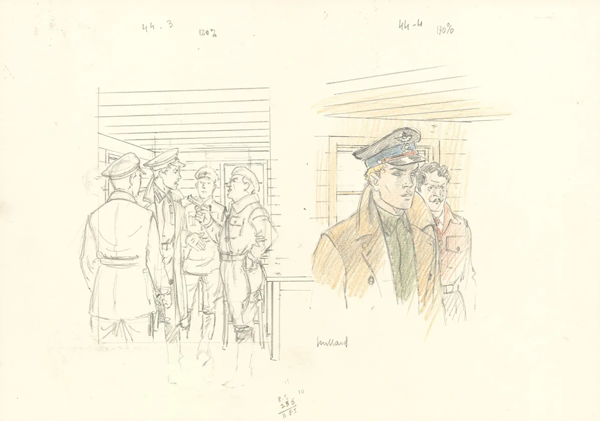 Sketch, Mezek, André Juillard